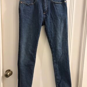 GAP Mens Skinny Straight Leg Blue Jeans